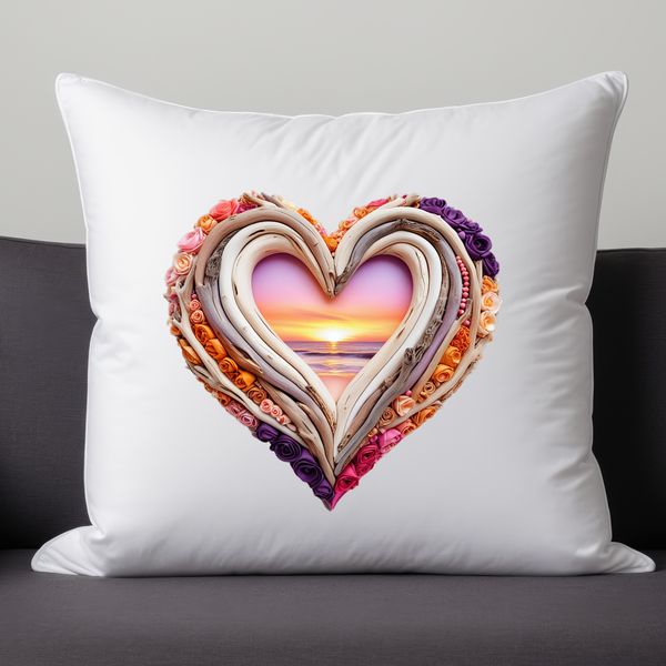Beautiful Heart Icon for Web Design A transparent PNG heart icon with a clear background, suitable for various applications including web design and printing.