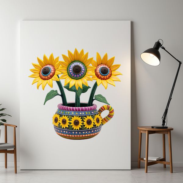 Transparent Sunflower PNG Image A high-quality transparent sunflower illustration suitable for commercial use in various creative projects.