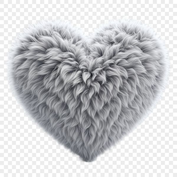 A transparent vector graphic of a heart in high resolution PNG format for commercial and personal use.