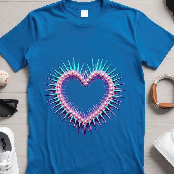 A high-resolution transparent PNG heart with a clear background for commercial or personal use.
