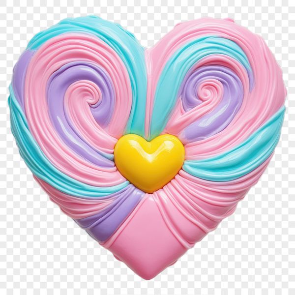 High-resolution vector art of a love heart in a simple design, suitable for sublimation printing and commercial use.