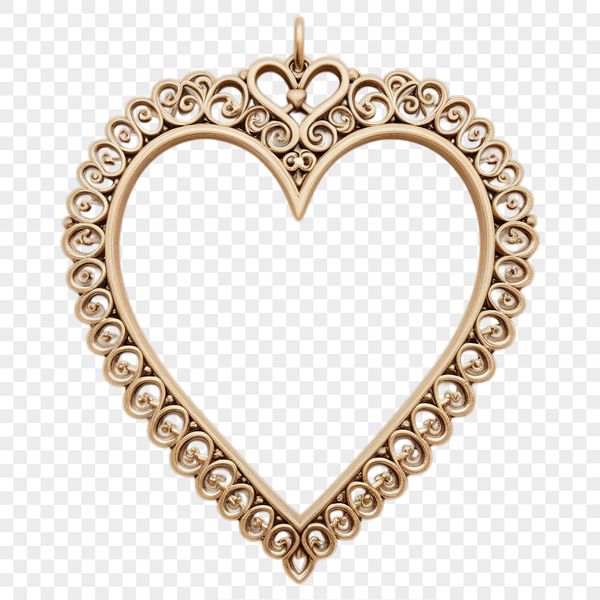 Heart Symbol PNG Icon A simple heart symbol with a transparent background, ideal for commercial or personal use in various designs.