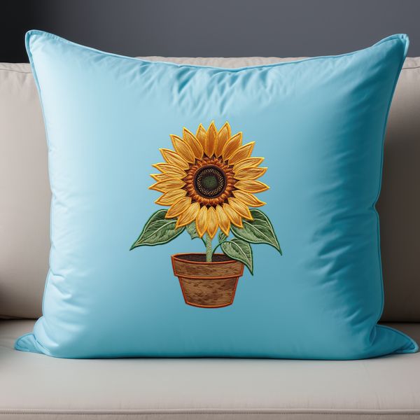 Realistic High-Resolution Flower Image A high-resolution transparent PNG image of a single sunflower with a clear background and realistic details.