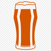 Free Vector Graphic of Beer A digital illustration of a glass containing beer, created as a vector graphic.