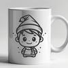 Free Christmas Elf - Glowforge PNG