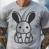 Stunning Sitting Rabbit - DXF