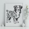 Australian Shepherd In PNG Format - Free Commercial Use License