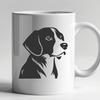 Stunning Beagle Drawing - Free DXF Download