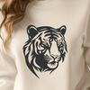 Beautiful Tiger - Sublimation DXF