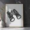 Artistic Binoculars Digital Art In PNG For Free Download