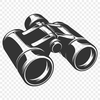 Free Artistic Binoculars - Free PNG Download, Commercial Use