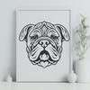 Artistic Bulldog PDF - For Laser Project