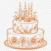 Unique Cake PDF - For Laser Engraver Project