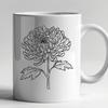 Beautiful Chrysanthemum - DXF Format