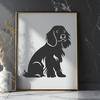 Cocker Spaniel Artwork In PNG & SVG - Free Digital Download