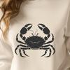 Crab Design In SVG, PNG, PDF And DXF Formats