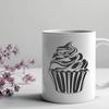 Beautiful Cupcake DXFs - Free Download