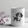 Artistic Standing Dachshund - DXF