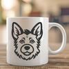 Unique German Shepherd In DXF Free Commercial Use Download