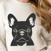 Creative French Bulldog In SVG & PNG