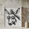 Free Donkey Files For Digital Download In SVG Format