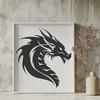 Unique Dragon Vector Art