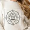 Eye Of Providence In DXF File Format