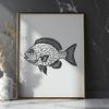 Artistic Fish - Animal SVG