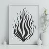 Stunning Flames In PDF And PNG