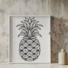 Pineapple Digital Drawing In PNG & SVG - Free Digital Download