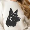 Free German Shepherd - Glowforge PNG