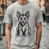 Free German Shepherd In SVG & DXF