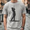 Beautiful Golfer Clipart - Free DXF Download