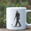 Stunning Golfer In DXF - Free Digital Download