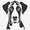 Artistic Great Dane Vector Illustration - Free PDF