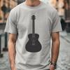 Artistic Guitar Vector Illustration