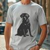 Labrador Retriever Digital Art In SVG, PNG, PDF And DXF File Formats