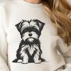 Artistic Morkie Vector Image In PNG For Free Download