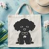 Poodle Stencil In PNG & SVG - Free Digital Download