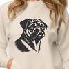 Unique Pug - Laser Engraver DXF