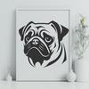 Creative Pug In PDF - Free Digital Download