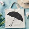 Rainy Day Accessory Vector Graphic A colorful illustration of a rain umbrella, designed as vector art.