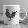 Unique Cockerel In PNG & SVG