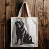 Stunning Sitting Rottweiler - SVG