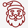 Beautiful Santa Claus Drawing