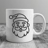 Stunning Santa Claus In DXF - For Free Download, Commercial Use