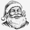 Unique Santa Claus - Craft SVG