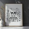 Creative Skeleton Stencil - Free SVG Download