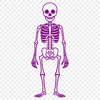 Artistic Skeleton Design - Free SVG Download