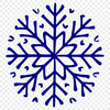 Artistic Snowflake PNG